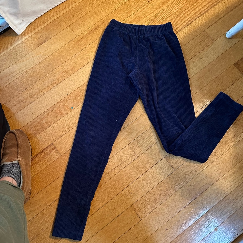 Hanna Andersson Dark Blue Corduroy Trousers